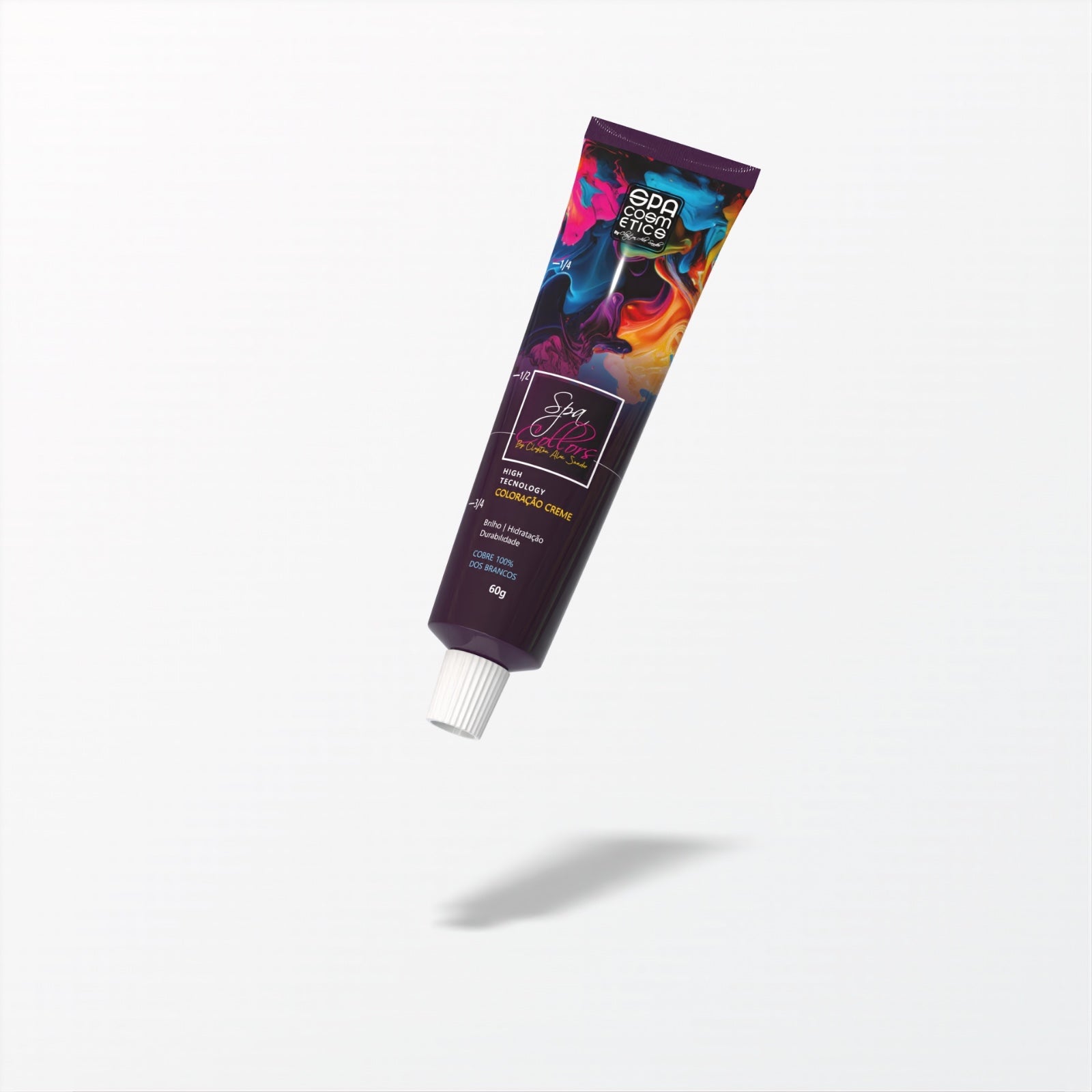 Tinta Spa Cosmetics - 60g (Escolher a cor de acordo com a descrição )