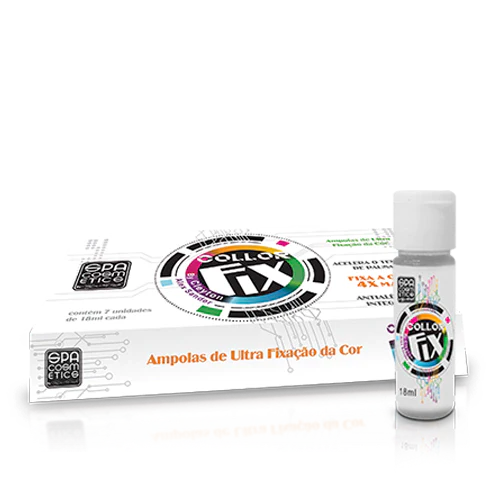 (7 Unid) Ampolas Collor Fix - 18ml Caixa