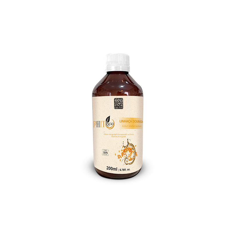 Óleo De Linhaça Dourada - 200ml
