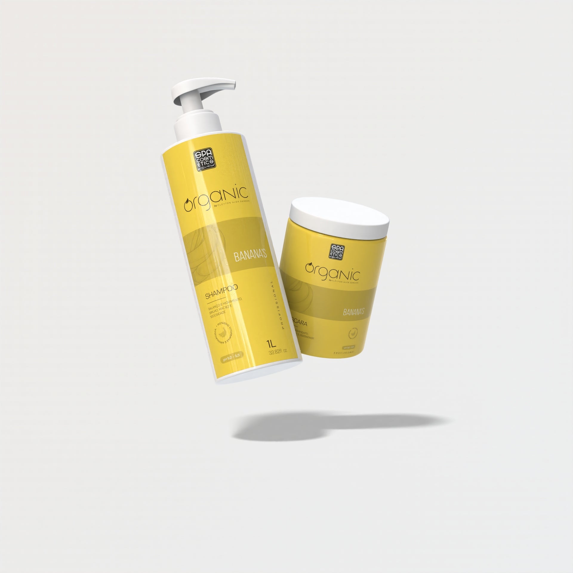 Kit Home Care & Profissional Banana Organic - Shampoo & Máscara
